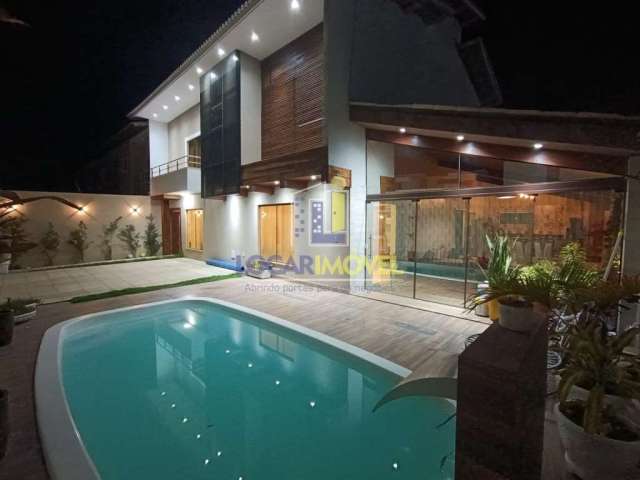 Casa com 5 quartos sendo 3 suítes, área gourmet com jacuzzi, piscina aquecida, em Bairro Boa Vista,