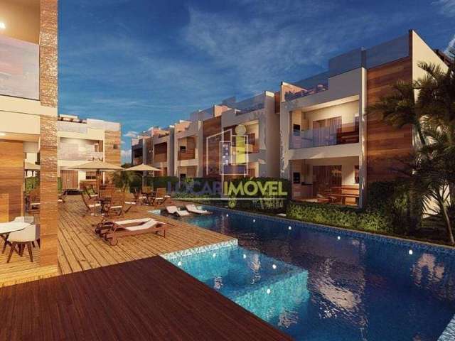 Apartamento de 2 suítes de 72,4 + terraço de 72,4 m² à venda, Villa Prime, Barra Grande, Maraú, BA.