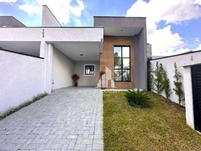 Casa com 3 dormitórios à venda, 98 m² por R$ 599.000,00 - Cruzeiro - São José dos Pinhais/PR