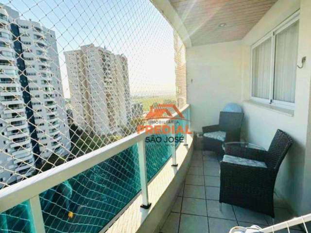 Apartamento com 4 dormitórios à venda, 128 m² - Parque Residencial Aquarius - São José dos Campos/SP