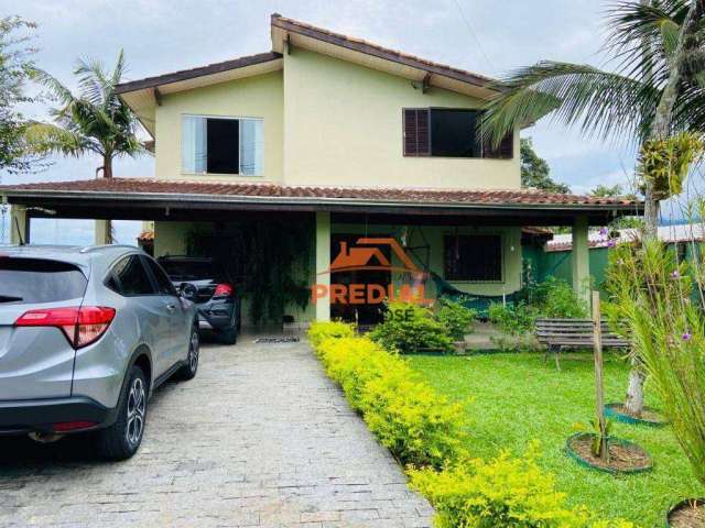Casa com 5 dormitórios à venda, 180 m² - Massaguaçu - Caraguatatuba/SP
