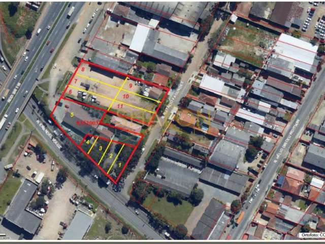 Terreno comercial à venda na Rodovia BR-116, Pinheirinho, Curitiba, 5534 m2 por R$ 8.854.400