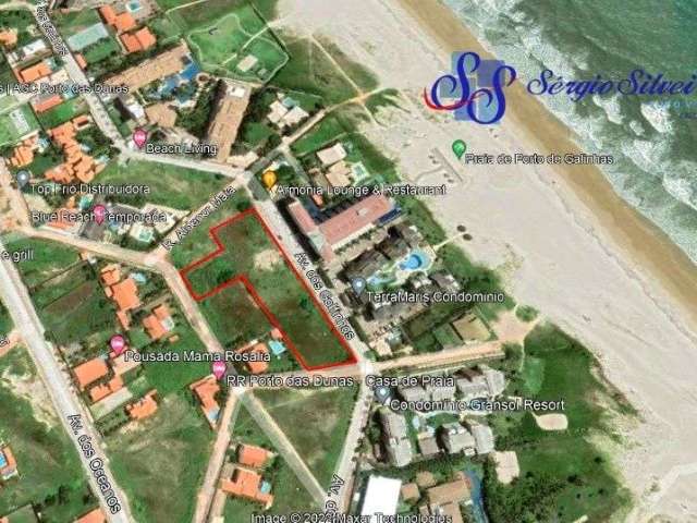 Amplo terreno no Porto das Dunas próximo a praia com 7.100m²..