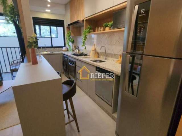 Apartamento com 1 suíte + 2 à venda, 64 m² por R$ 416.000 - São Marcos - Joinville/SC