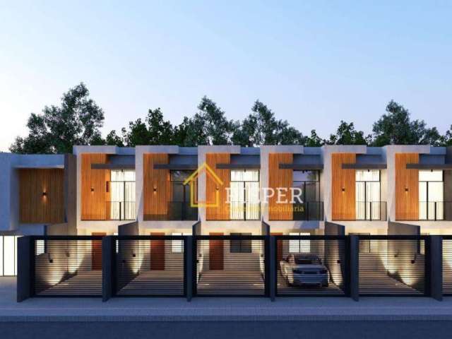Sobrado com 2 dormitórios à venda, 74 m² por R$ 400.000 - Costa e Silva - Joinville/SC