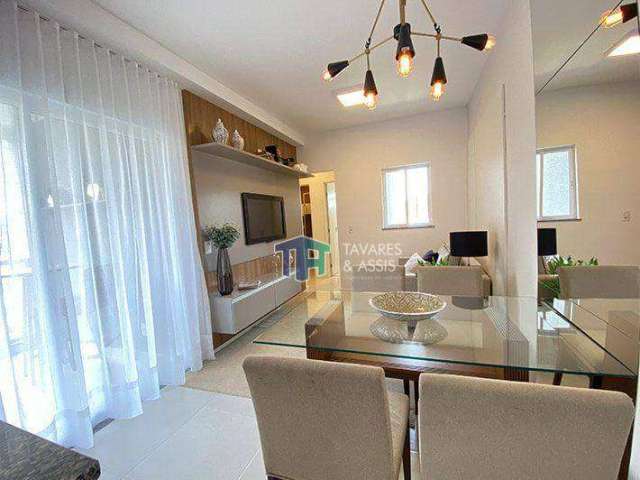 Apartamento com 2 dormitórios à venda, 60 m² por R$ 316.000,00 - Aeroporto - Juiz de Fora/MG