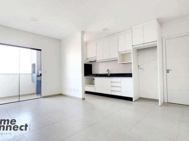 Apartamento novo com 93m², 1 suíte + 2 quartos no bairro Iririú para locação por R$ 2.100,00 + taxas.