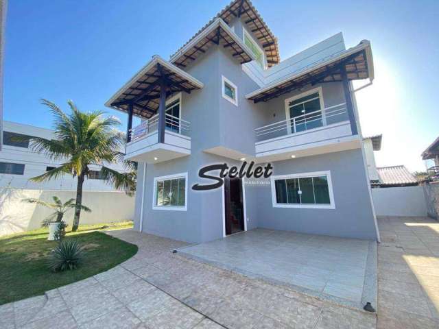 Casa com 4 dormitórios à venda, 210 m² por R$ 830.000,00 - Jardim Bela Vista - Rio das Ostras/RJ