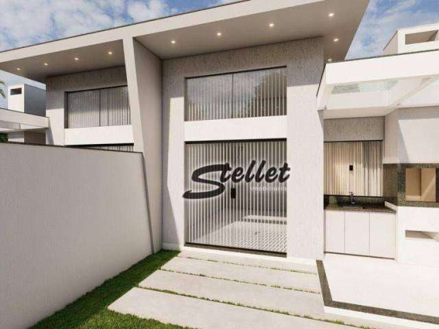 Casa com 3 dormitórios à venda, 53 m² por R$ 320.000,00 - Enseada das Gaivotas - Rio das Ostras/RJ