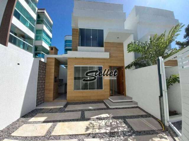 Casa com 4 dormitórios à venda, 140 m² por R$ 560.000,00 - Costazul - Rio das Ostras/RJ