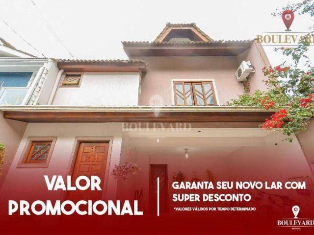 Sobrado com 4 dormitórios à venda, 178 m² por R$ 868.000,00 - Pilarzinho - Curitiba/PR