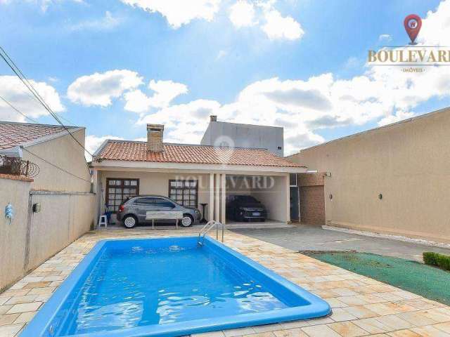 Casa Térrea com piscina, com 4 dormitórios à venda, 222 m² por R$ 850.000 - Capão Raso - Curitiba/PR