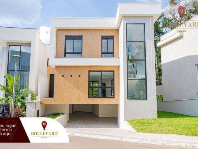 Casa Nova no Pine Hill, com 3 suíte à venda, 293 m² por R$ 2.790.000 - Campo Comprido - Curitiba/PR