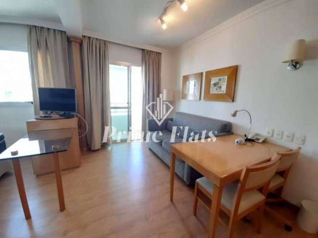Flat disponível para locação no Quality Suites Oscar Freire em Pinheiros, com 32m², 1 dormitório e 1 vaga