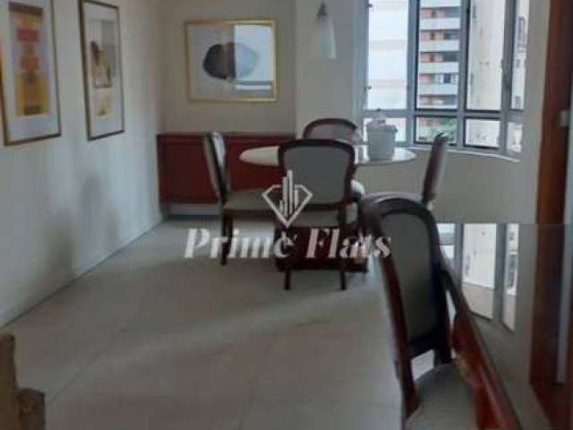 Flat disponível para locação no Condomínio George V Residence - Maria Lisboa, com 116m², 2 dormitórios e 2 vagas