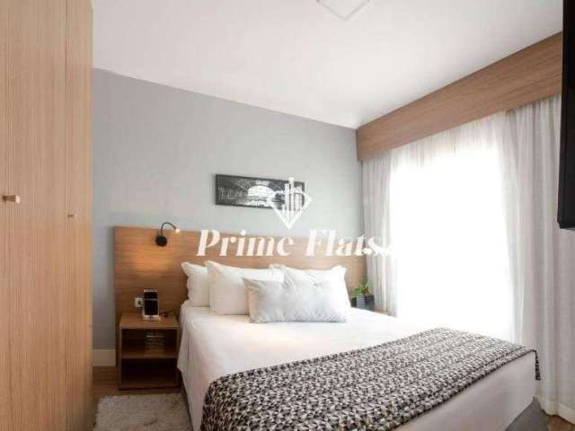 Flat disponível para venda no Studio Pinheiros, com 31,40m², 1 dormitório e 1 vaga