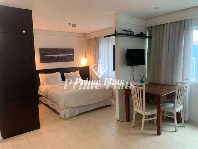 Flat disponível para venda no Hotel Vila Olímpia, com 31m², 1 dormitório e 1 vaga