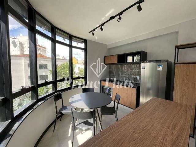 Flat disponível para venda no Klubhaus Higienópolis, com 47m², 1 dormitório e 1 vaga