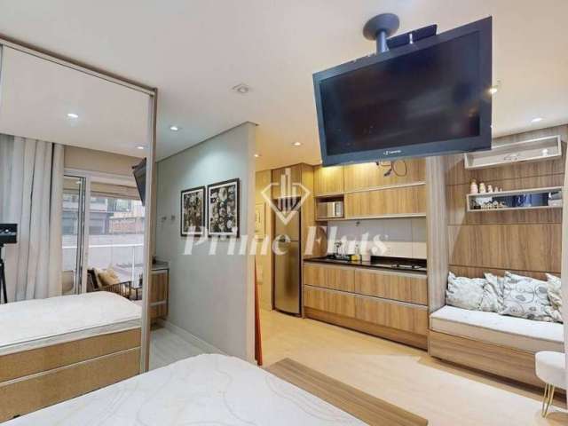 Flat disponível para locação no Condominio Edificio London SP, com 50m², 1 dormitório e 1 vaga