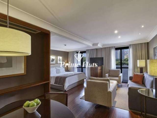 Flat disponível para venda no George V Residence Alto de Pinheiros, com 60m², 1 dormitório e 1 vaga