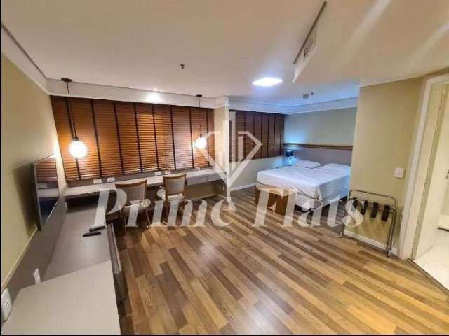 Flat disponível para venda no Hotel Vila Olímpia, com 31m², 1 dormitório e 1 vaga