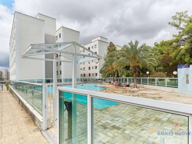 Apartamento condomínio Clube com 2 dormitórios à venda, 55 m² por R$ 305.000 - Pinheirinho - Curitiba/PR