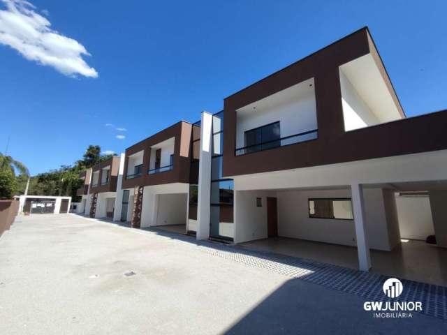 Casa em condomínio fechado com 3 quartos à venda na Rua das Hortências, 1245, São Marcos, Joinville por R$ 490.000