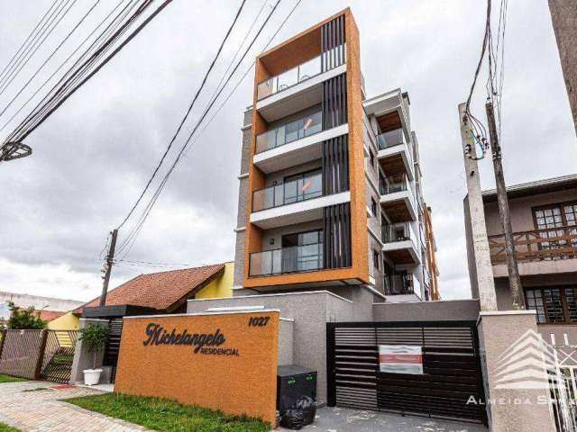 Apartamento com 2 dormitórios para alugar, 68 m² por R$ 3.400,00/mês - Capão da Imbuia - Curitiba/PR