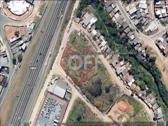 Terreno comercial à venda na Avenida Anton Von Zuben, 1000, Jardim do Lago Continuação, Campinas por R$ 1.900.000