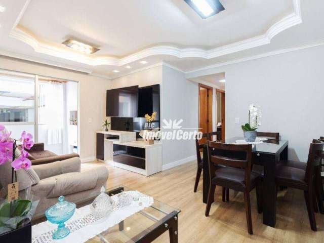 Apartamento com 3 dormitórios à venda, 74 m² por R$ 585.000,00 - Cabral - Curitiba/PR