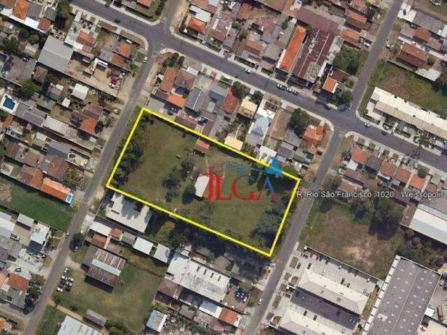 Terreno à venda, 7200 m² por R$ 6.500.000,00 - Weissópolis - Pinhais/PR
