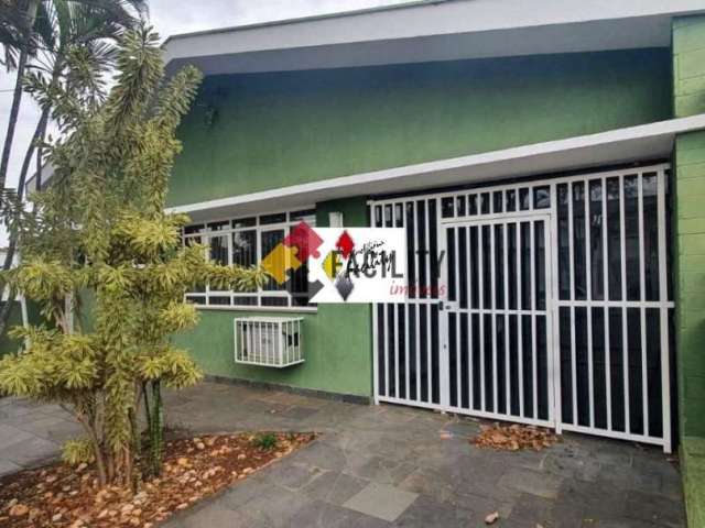 Casa comercial com 3 salas para alugar na Rua Doutor Barbosa de Andrade, 385, Jardim Guanabara, Campinas, 290 m2 por R$ 7.000