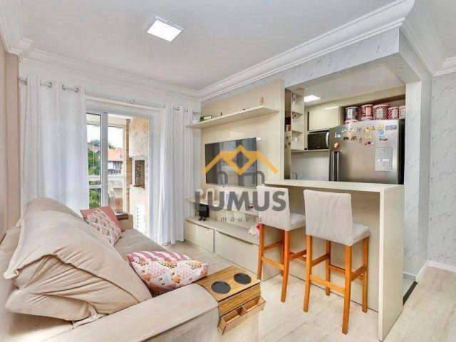 Apartamento com 2 dormitórios à venda, 66 m² por R$ 595.000,00 - Santa Quitéria - Curitiba/PR