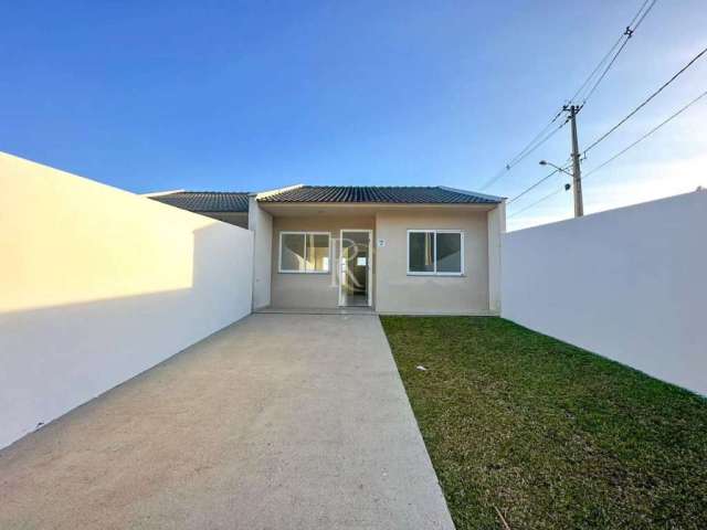 Casa com 3 quartos à venda na Rua Martins Follador, 150, Campo Largo da Roseira, São José dos Pinhais, 57 m2 por R$ 230.000