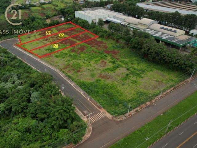 Terreno à venda em Ibiporã, Pq Industrial, com 2190 m²