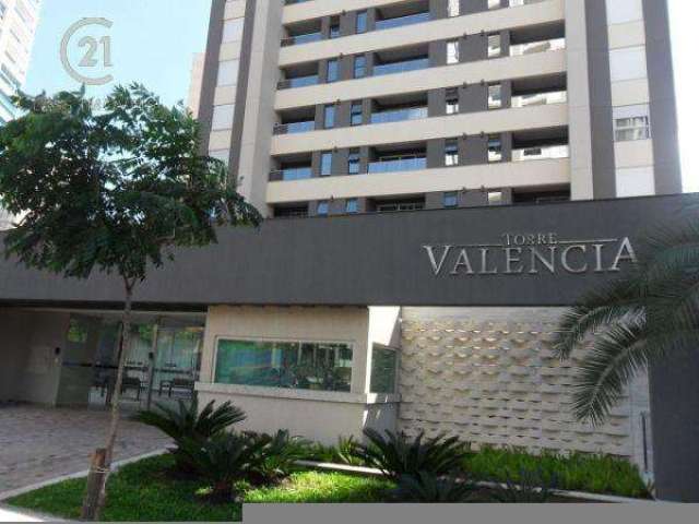 Apartamento para locação em Londrina, Gleba Palhano, com 1 suíte, com 52 m², Torre Valencia