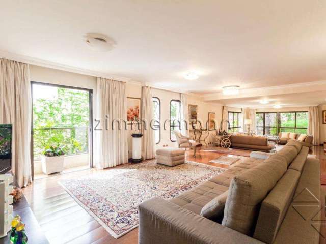 Apartamento com 4 quartos à venda na Avenida Chibarás, --, Moema, São Paulo, 267 m2 por R$ 3.200.000