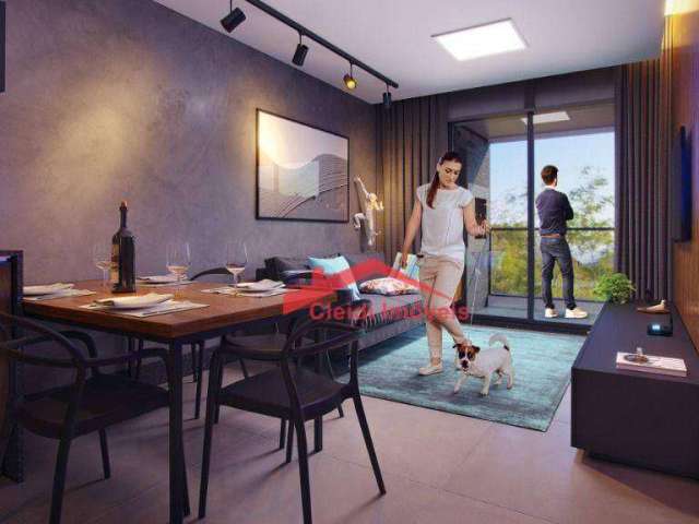 Apartamento com 3 dormitórios à venda, 76 m² por R$ 603.693,00 - Anita Garibaldi - Joinville/SC