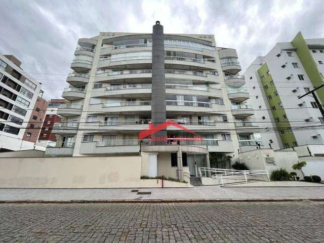 Apartamento com 3 dormitórios para alugar, 103 m² por R$ 3.397,00/mês - Atiradores - Joinville/SC