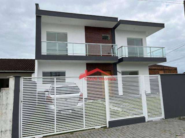 Sobrado com 3 dormitórios para alugar, 100 m² por R$ 2.960,00/mês - Boa Vista - Joinville/SC