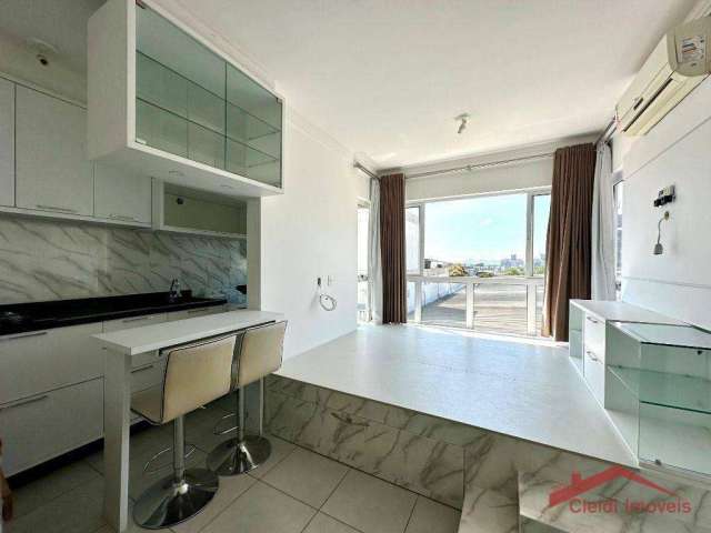 Apartamento com 1 dormitório, 29 m² - venda por R$ 280.000,00 ou aluguel por R$ 2.220,00/mês - Bucarein - Joinville/SC