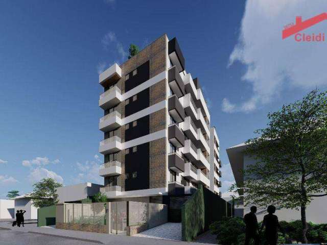 Apartamento com 2 dormitórios à venda, 66 m² por R$ 455.384,21 - Floresta - Joinville/SC