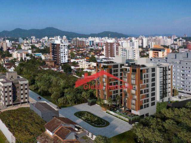 Apartamento com 3 dormitórios à venda, 78 m² por R$ 695.260,70 - Saguaçu - Joinville/SC