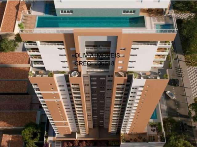 Apartamento a venda com 61mts 2 quartos, 1 suíte, terraço com churrasqueira, 1 vaga na Vila Romana.