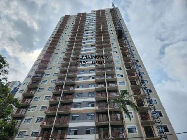 Apartamento com 39mts, 2 dormitórios, 1 wc e terraço a 450m do Metrô Campo Belo