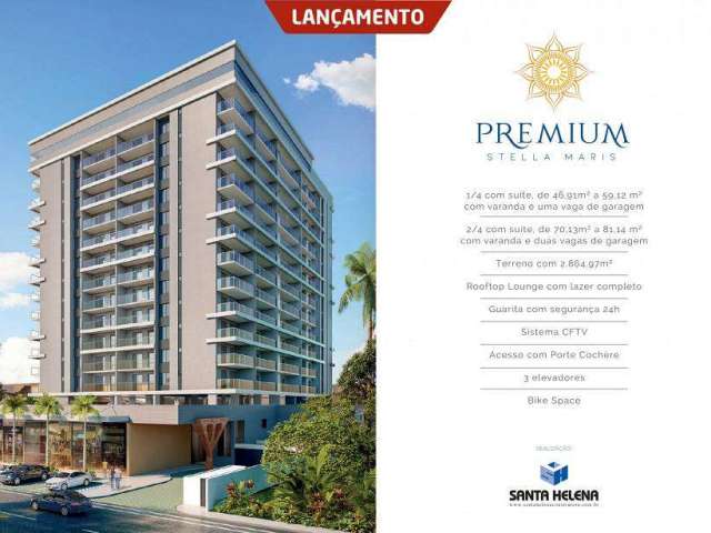 Apartamento para venda no Stella Premium com 46 metros quadrados com 1 quarto em Stella Maris - Salvador - BA