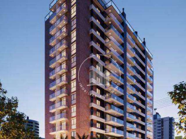 Apartamento com 2 dormitórios à venda, 91 m² por R$ 875.639,88 - Barreiros - São José/SC