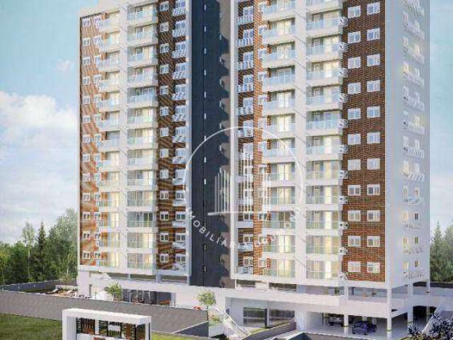 Apartamento à venda, 57 m² por R$ 437.400,00 - Barreiros - São José/SC