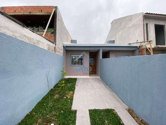 Casas à venda no Bairro Campo de Santana, com dois quartos, sala, cozinha e banheiro social, em excelente localização.