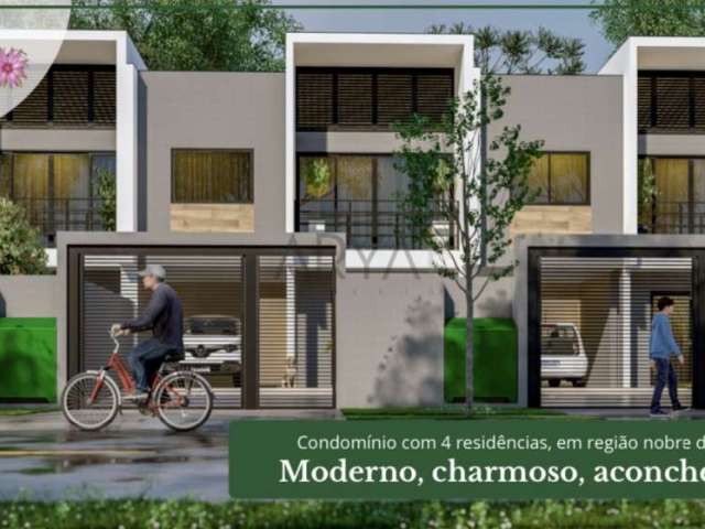 Casa em condomínio fechado com 3 quartos à venda na Vicente D' Andréa, 469, Estância Pinhais, Pinhais, 118 m2 por R$ 699.000